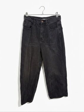 Urban Outfitters Women’s BDG High and Wide Black Denim Jeans Size 27